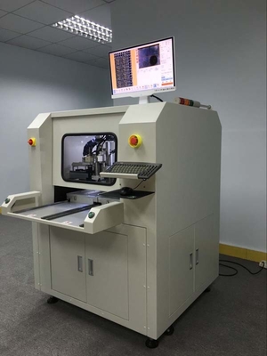 Doppelte Tabellen PCB CNC Router Maschine 100mm/S Manul Beförderung Entladung