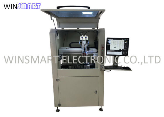 Vollautomatische SMT-Kleimverteilungskonforme Beschichtung Maschine für 450x450mm PCB