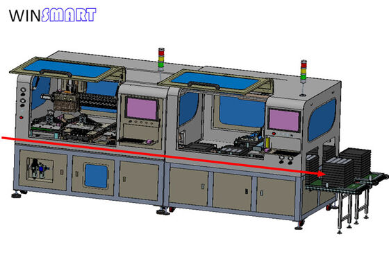 kaufen Inline-PCB-Separator-Router-Maschine mit 300x300mm Arbeitsfläche und 0,8-3,0mm Routing Bit Dia für AC 380V Stromversorgung online manufacture