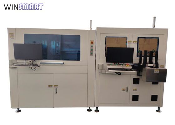 kaufen Full Automatic PCB Depaneling Router Machine mit 450x400mm Tray Größe und ±0.05mm Schneidgenauigkeit online manufacture