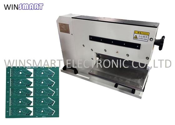 kaufen Weniger als 300u Dehnung Aluminium-LED-PCB-Schneider 400mm Linearblatt-PCB-Depanelizer online manufacture