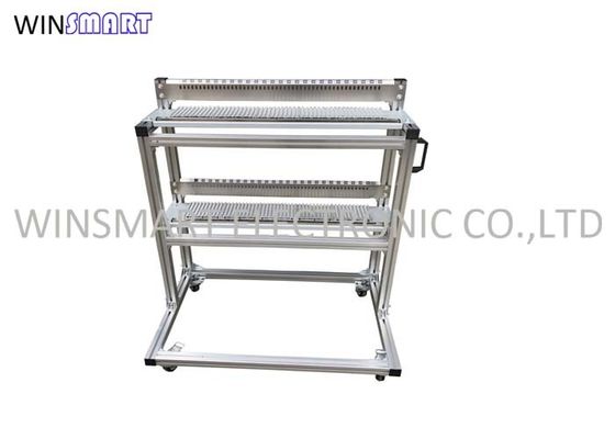 kaufen Zufuhr-Wagen 4 50pcs/Layer SMT Richtungsrad-Edelstahl Omni online manufacture