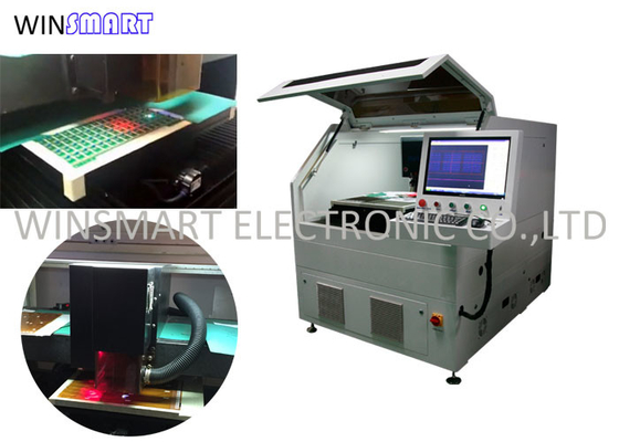 Automatische PCB-Abschlagmaschine Kontaktlose 15W UV-Laser-Schnitt-Schaltplatte