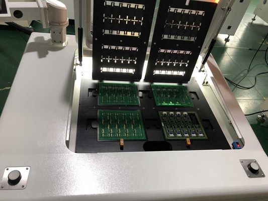 60000 RPM SycoTec Spindel PCB Depaneling Router Maschine mit einem einzigen Tisch