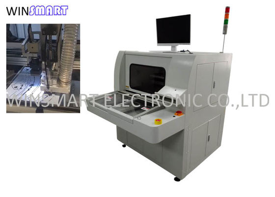 Zwei Schiebetisch-Leiterplatten-Depaneling-Router-Maschine für Aluminium-PCBA