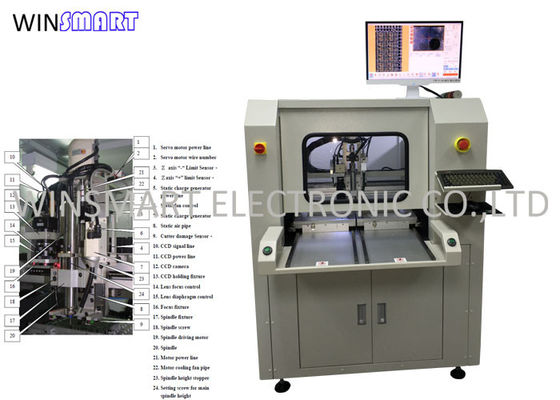 Ein guter Preis. Spindel 60000RPM PWB-Trennzeichen-Maschine, halb automatische Maschine PWBs Depaneling Online