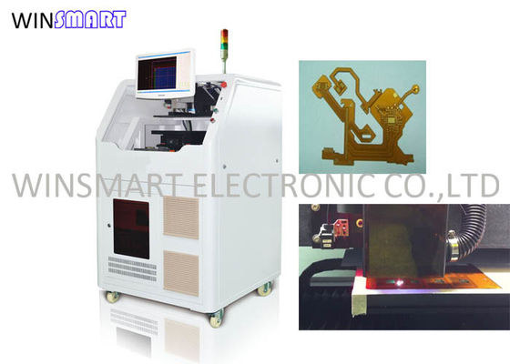 Kleine Größe 15W Kontaktloser UV-Laser-PCB-Depanellierer für brennfreies Schneiden