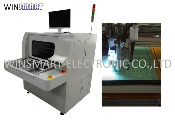 Automatisches CCD, das PWB CNC-Router-Maschinen-Kopfstecklings-Staubsauger in Position bringt